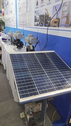 綠色創新引領未來 上海湖泉閥門無線控制電動閥閃耀2023西北水務展